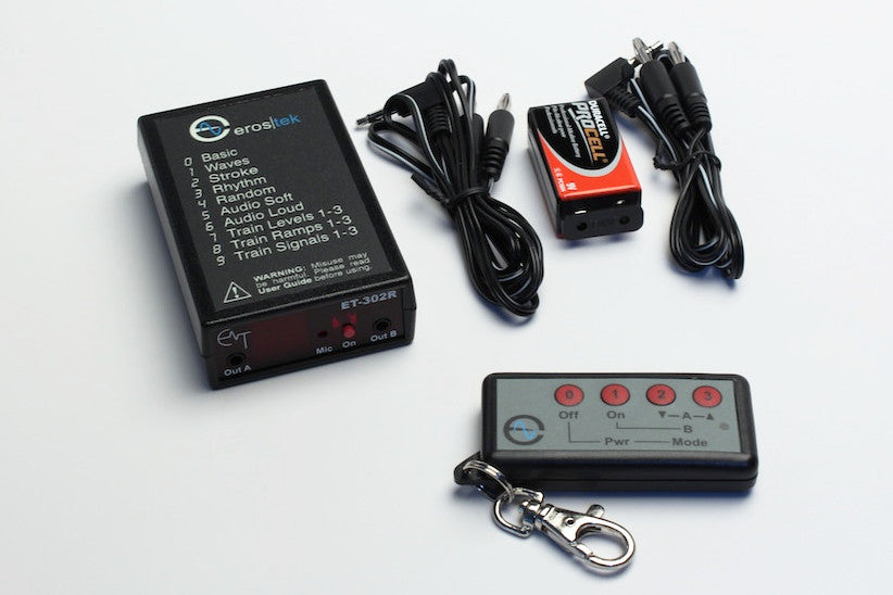 ET302R Dual Channel Wireless Remote Power Unit components