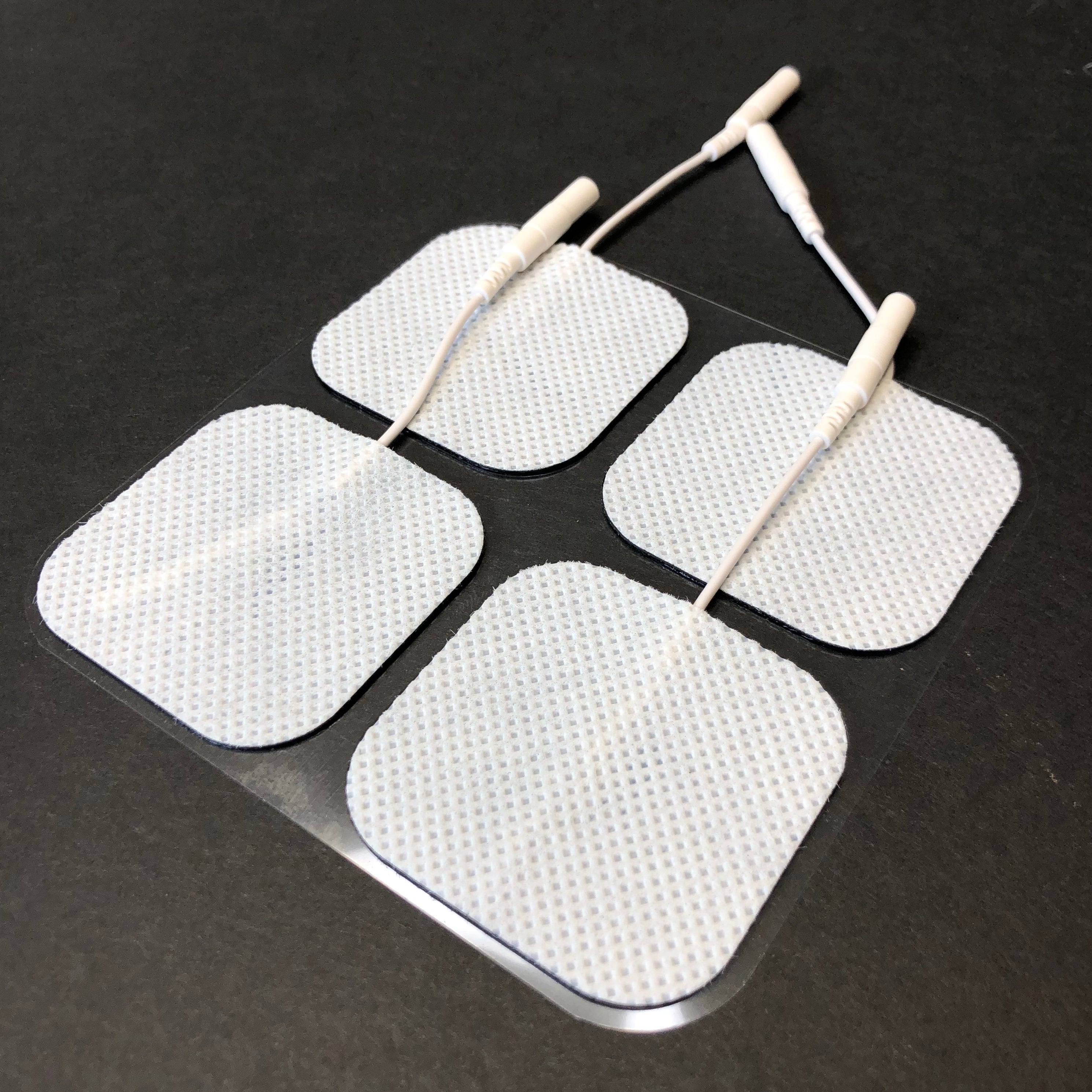 Square Gel Electrodes 2.00" x 2.00" 4 pack