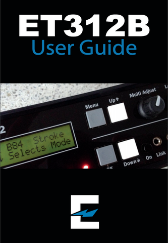 User Guide for ET312B