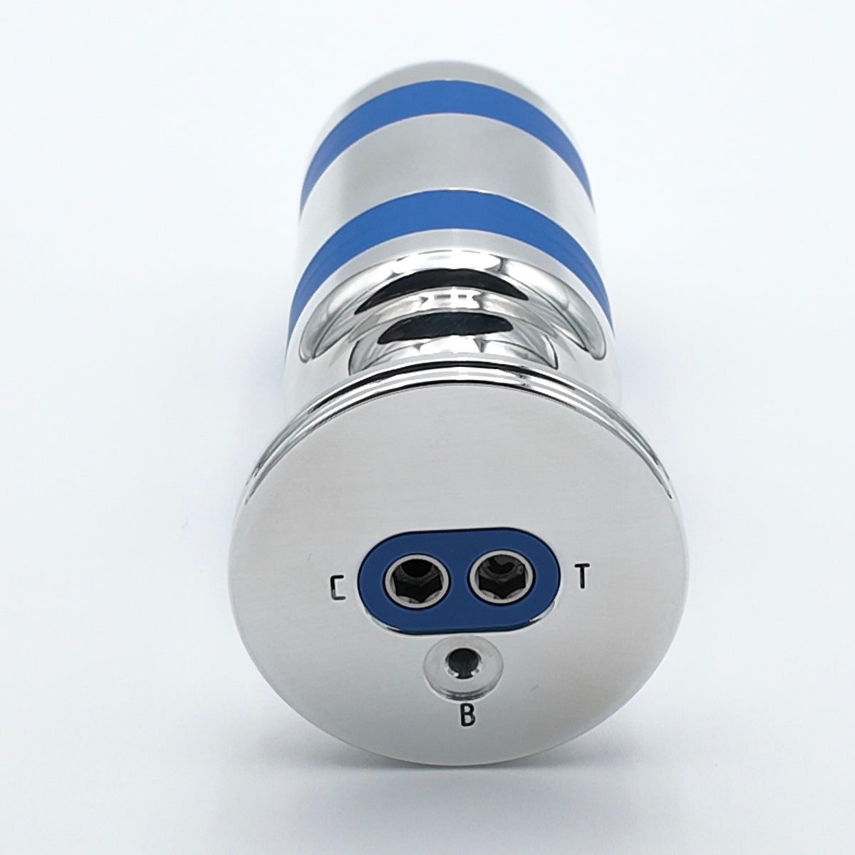 FL3 TriPhase Probe [50mm] base view showing 4mm jacks