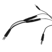 ErosTek Tri-Phase Adapter showing attachment to lead wire ST2110 